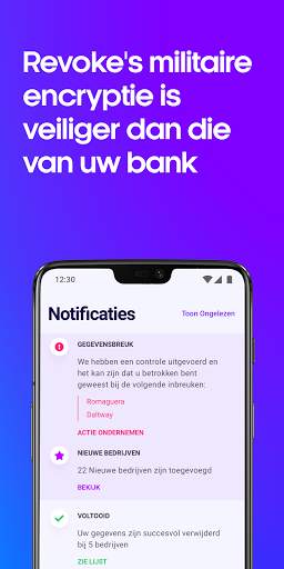 Revoke: Bescherm uw data screenshot 5
