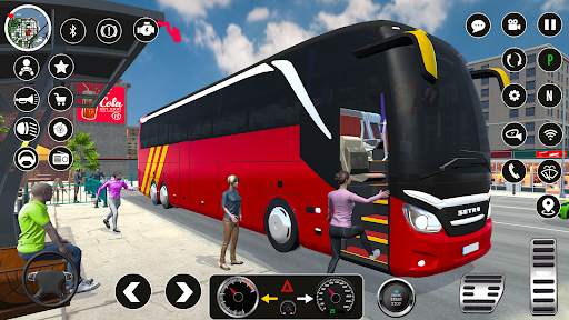 Bus Simulator 3D: Bus Games screenshot 1