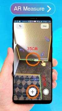 Measure Ruler Camera length in inches centimeters screenshot 1