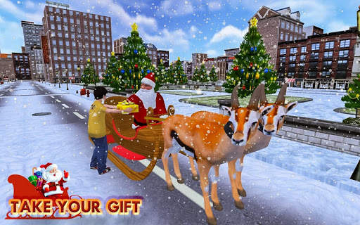 Christmas Santa Rush Gift Delivery- New Game 2020 screenshot 2