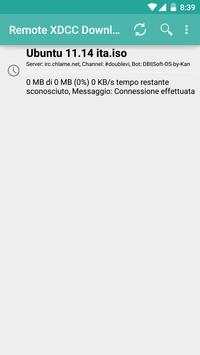 Remote XDCC Downloader Free 7 تصوير الشاشة