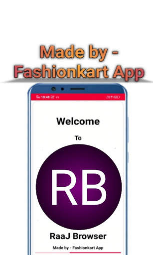 RaaJ Browser - Private Incognito Web Browser screenshot 1