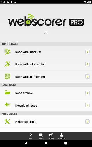 Webscorer Race & Lap Timer screenshot 6