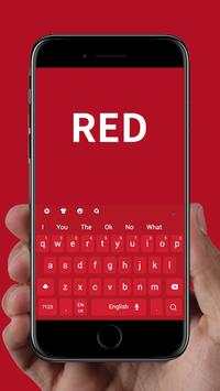 Keyboard For Phone 8 Red Edition screenshot 3
