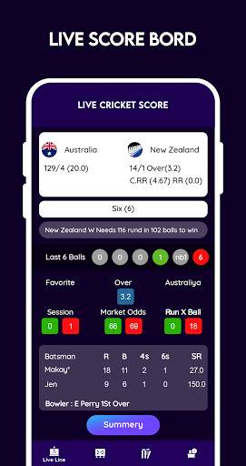Live Cricket Score, Match Predictions screenshot 3