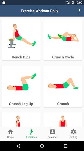 Excercise Workout Daily screenshot 2