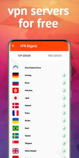 VPN Nigeria - get free Nigeria IP - VPN ‏⭐🇳🇬 screenshot 3