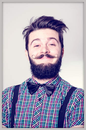 Man Mustache Beard FaceChanger 2 تصوير الشاشة