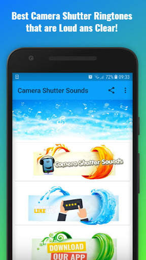 Camera Shutter Sounds screenshot 1