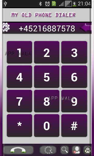 My Old Phone Dialer screenshot 2