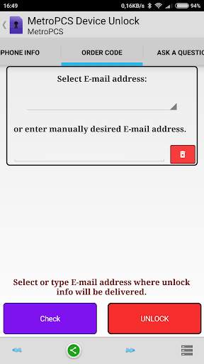 metroPCS Unlock screenshot 3