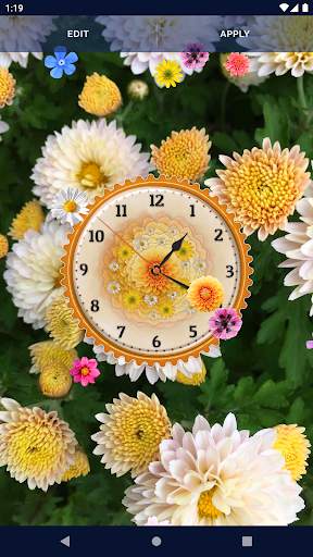 Flower Blossoms Spring Clock screenshot 6