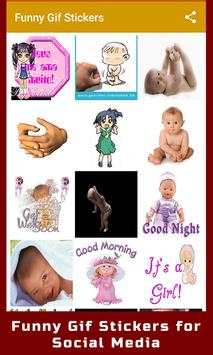 Funny Gif Stickers screenshot 6