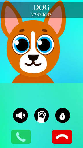โทรปลอม กำลังพูด เกมสุนัข screenshot 1