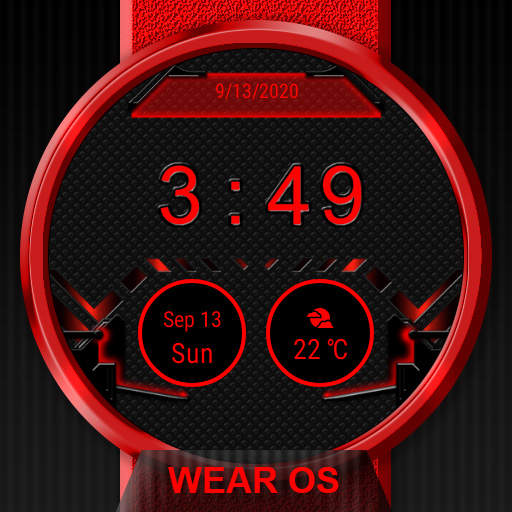 Dark Aeon Cyber Watch Face - Wear OS Smartwatch 2.7.70