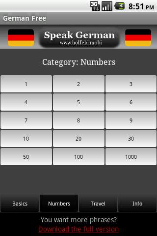 Speak German Free screenshot 2