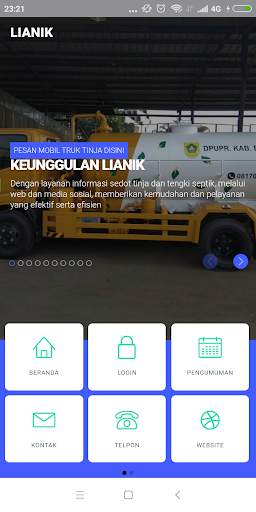 Lianik - Layanan Informasi Tangki Septik screenshot 1