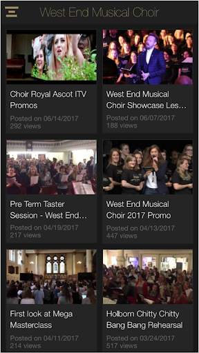 West End Musical Choir screenshot 4