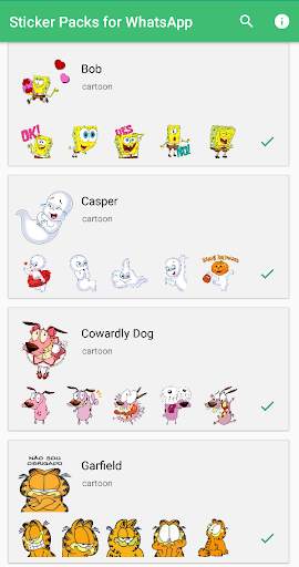 Funny Cartoon stickers screenshot 1
