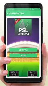 PSL 2019 Fixture : Pakistan Super League Schedule screenshot 1