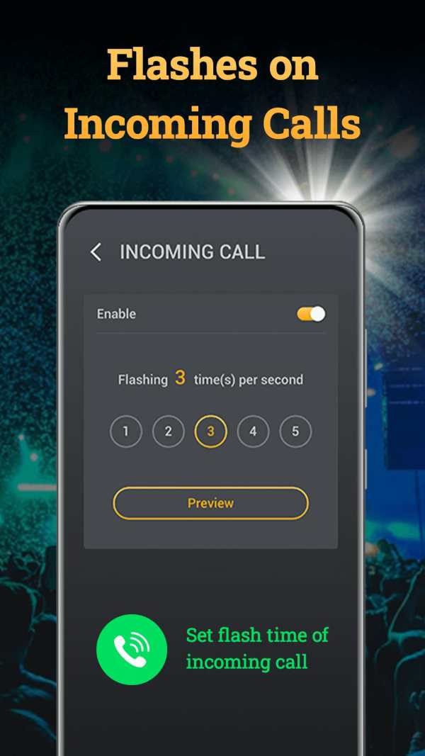 Flashlight on Call screenshot 3