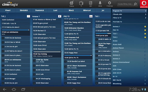 Cinemagia Tab - program TV screenshot 4