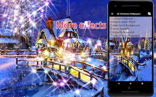 Christmas Live Wallpaper screenshot 3
