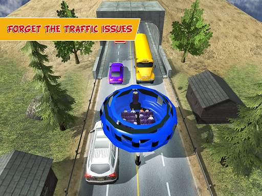 Futuristic Gyroscopic Transit Bus Simulator 2018 screenshot 4