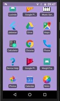 Candy Launcher screenshot 1
