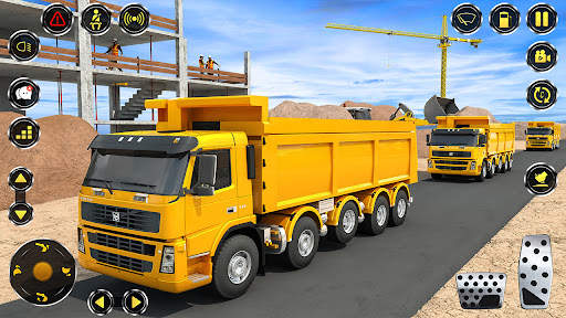 Modern Road Construction Games screenshot 2