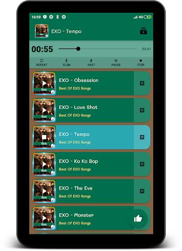 EXO Song's - Offline Music Lyrics screenshot 3