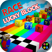 Lucky Block Race Mods Maps for MCPE icon