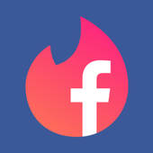ikon Facebook merah