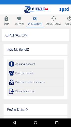 MySielteID screenshot 2