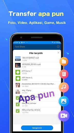 Fast Share - Transfer file dan Wi-Fi gratis screenshot 4