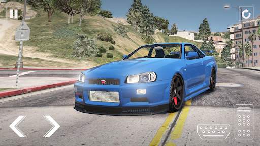 Simulator Driving Skyline R34 screenshot 1