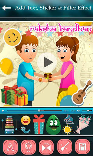 Rakshabandhan Video Maker with Song screenshot 4