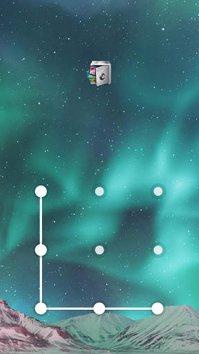 AppLock Live Theme Aurora screenshot 1