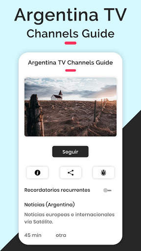 Argentina TV Schedules -Live TV All Channels Guide screenshot 3