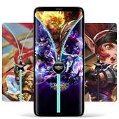 Heroes Mobile Legends LockScreen Zipper 1.0