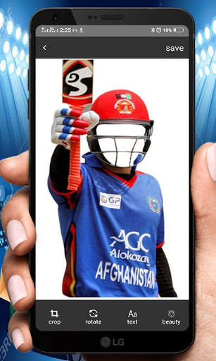 Afghan Cricket Jersey - Photo Editor For World Cup screenshot 1