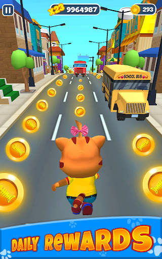 Tricky Cat Chase: Endless Run screenshot 7