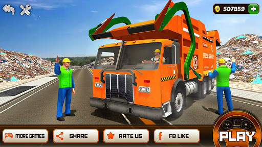 Garbage Truck Driving Simulator 2020 screenshot 11