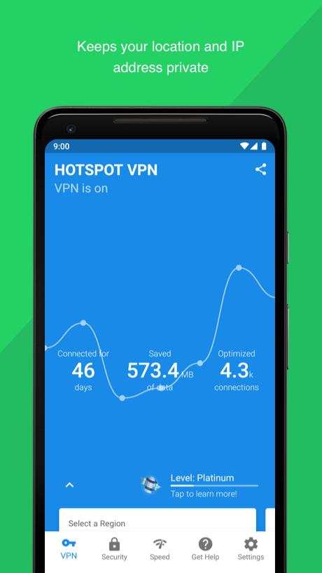 Hotspot VPN - Free, Unlimited, Fast, and Secure! screenshot 3
