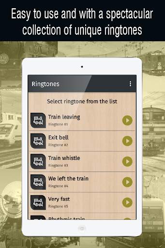 train ringtones for phone, sounds ringtones app screenshot 7