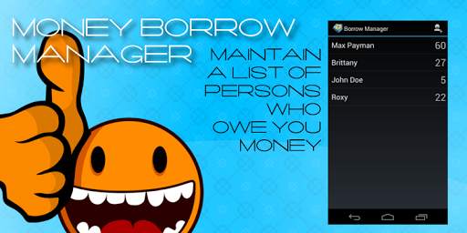 Money Borrow Manager स्क्रीनशॉट 2