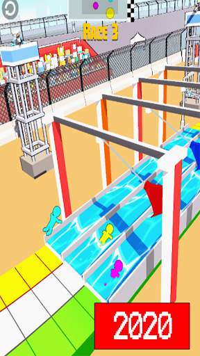 Stickman Run Race 3D screenshot 2