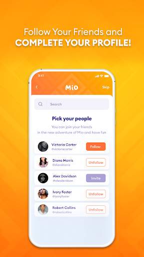 Mio Social Network screenshot 2
