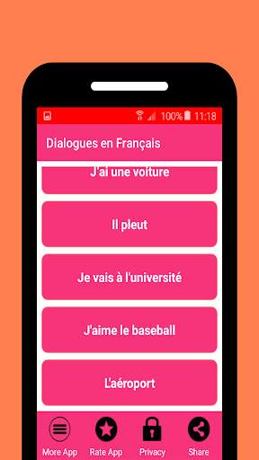 Dialogues  Français Facile screenshot 4