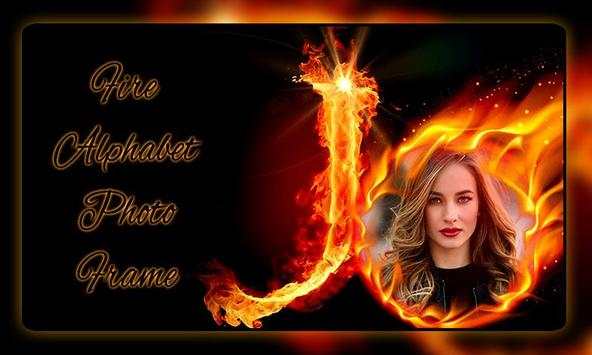 Fire Text Photo Editor : Frames screenshot 4